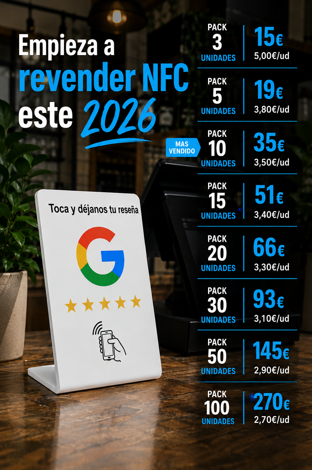 Google nfc stands